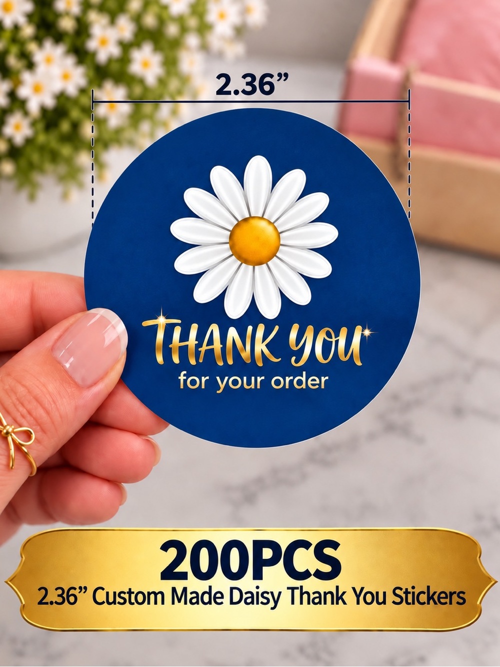 250PC Bundle - 25 Poly Mailers, 25 Cards & 200 Stickers - Picture 4 of 5